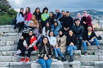    Azm Students on Road Trip to Byblos, Harissa and Fun