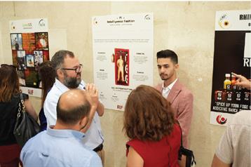 AZM UNIVERSITY ASPIRING ENTREPRENEURS SHOWCASING THEIR IDEAS AT TRIPOLI CHAMBER OF COMMERCE