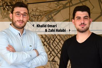 Students Khalid Omari & Zahi Halabi win an honorable mention in the Beirut Post-Blast idea competition